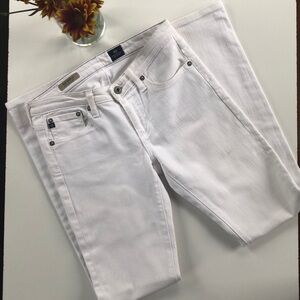 Adriano Goldschmied White Stevie The Slim Skinny Jeans 26
